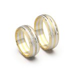Berger Exclusive 183 Giftering G-H-G-H-G Gull Matt Diamant