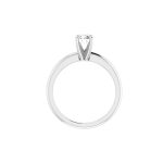 Berger Forlovelsesring 001 Hvitt Gull 03