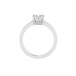 Berger Forlovelsesring 002 Hvitt Gull 04