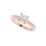 Berger Forlovelsesring 002 Rose Gull 02