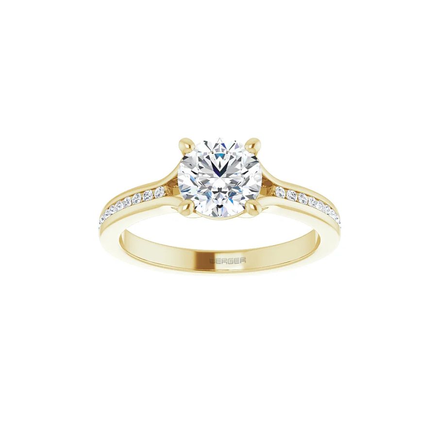 Berger Forlovelsesring 003 Gult Gull 03