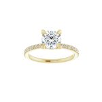 Berger Forlovelsesring 006 Gult Gull 03