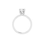 Berger Forlovelsesring 006 Hvitt Gull 04
