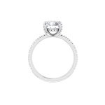 Berger Forlovelsesring 008 Hvitt Gull 04