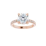 Berger Forlovelsesring 008 Rose Gull 03