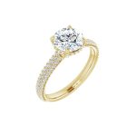Berger Forlovelsesring 010 Gult Gull 01