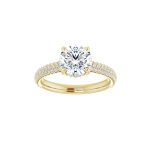 Berger Forlovelsesring 010 Gult Gull 03