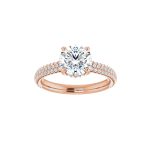 Berger Forlovelsesring 010 Rose Gull 03