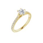 Berger Forlovelsesring 011 Gult Gull 01