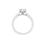 Berger Forlovelsesring 011 Hvitt Gull 04