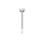 Berger Forlovelsesring 011 Hvitt Gull 05