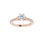 Berger Forlovelsesring 011 Rose Gull 03