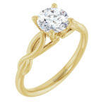 Berger Forlovelsesring 022 Gult Gull 01