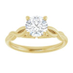 Berger Forlovelsesring 022 Gult Gull 03