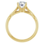 Berger Forlovelsesring 022 Gult Gull 04