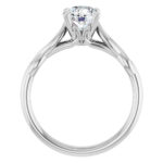 Berger Forlovelsesring 022 Hvitt Gull 04