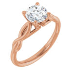 Berger Forlovelsesring 022 Rose Gull 01