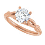 Berger Forlovelsesring 022 Rose Gull 02