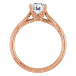 Berger Forlovelsesring 022 Rose Gull 04